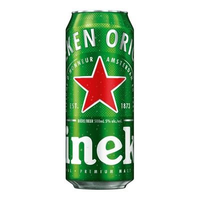 Heineken Lager Can, 500 ml